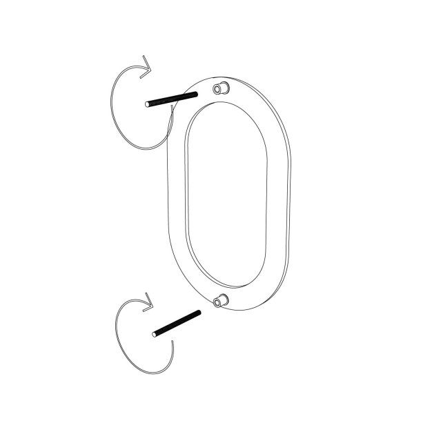 15 cm. Sort Rustfritstl Husnummer "Modern"