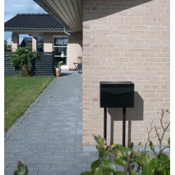 MEFA Letter Postkasse i Basalt Gr�