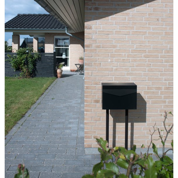 MEFA Letter Postkasse i Basalt Gr�