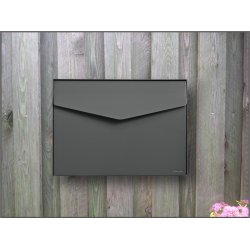 MEFA Letter postkasse - Basalt Gr� med 6-stifts L�s