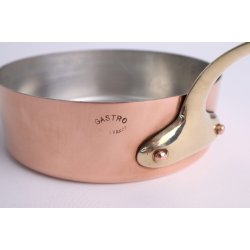 Kobber Sautepande - Dia.: 14 cm. - KUN 1 stk.