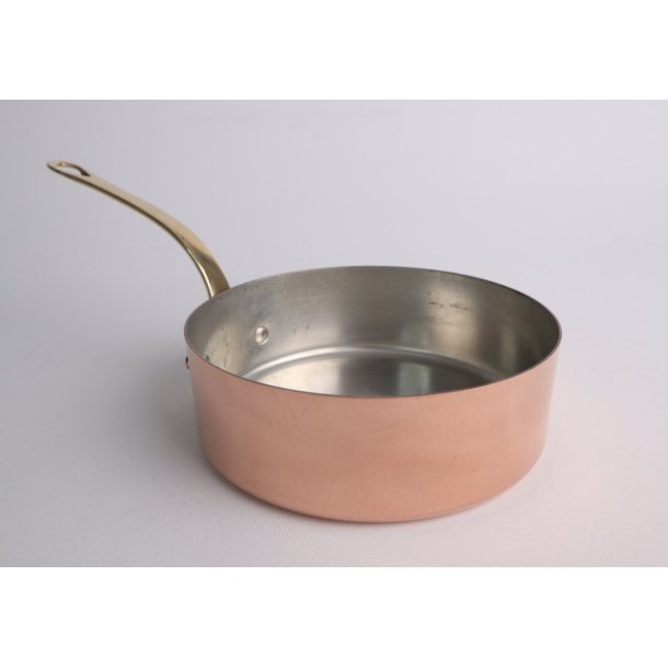 Kobber Sautepande - Dia.: 14 cm. - KUN 1 stk.