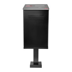 Homebox i Sort - Smart Pakkepostkasse - Inkl. Fod til montering