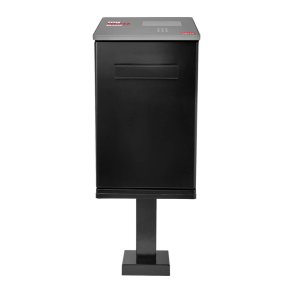 Homebox i Sort - Smart Pakkepostkasse - Inkl. Fod til montering