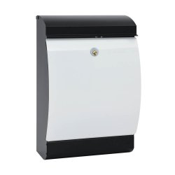 MEFA Penguin postkasse - SORT med HVID front