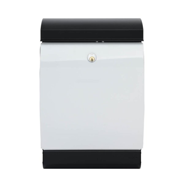 MEFA Penguin postkasse - SORT med HVID front