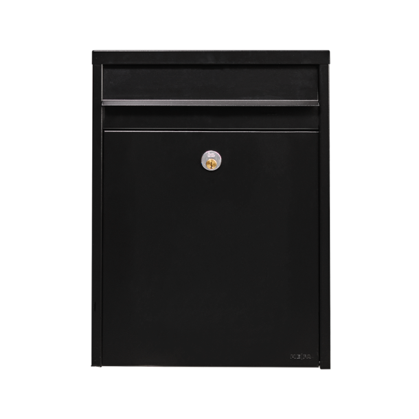 MEFA Piano postkasse i Sort Struktur