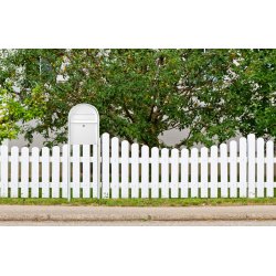 MEFA Amber Postkasse i Hvid