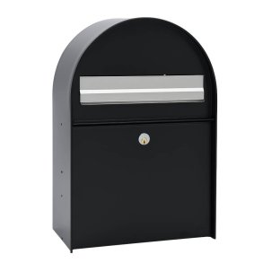 MEFA Amber Postkasse i Sort med 6-stifts l�s