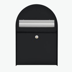 MEFA Amber Postkasse i Sort med 6-stifts l�s