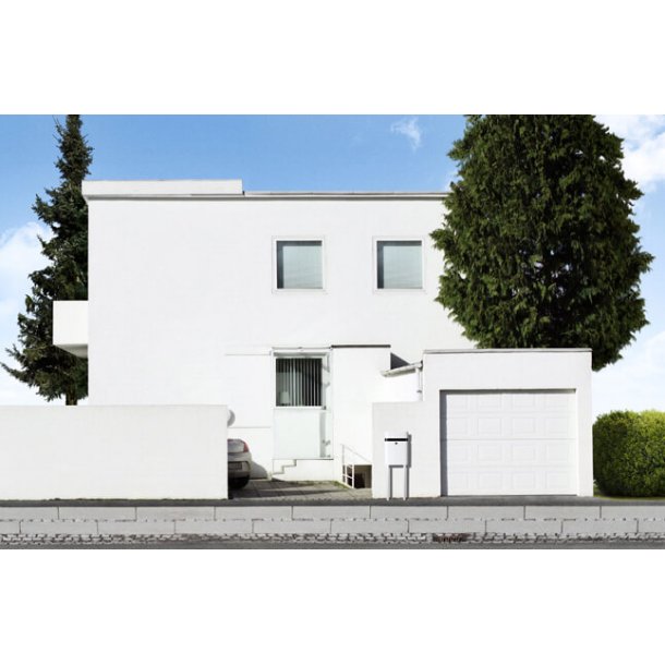 MEFA Judo Postkasse i hvid lakering