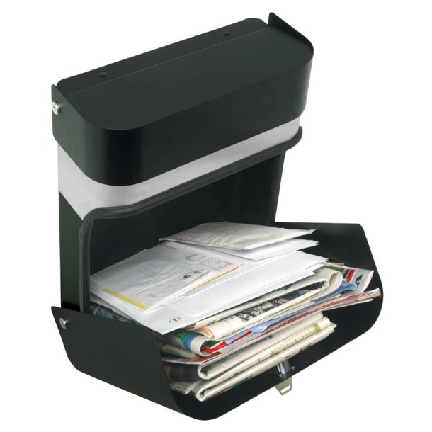 MEFA Judo Postkasse i sort lakering