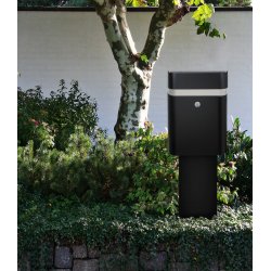 MEFA Judo Postkasse i sort lakering