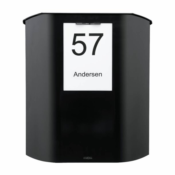 MEFA UFO Designpostkasse SORT