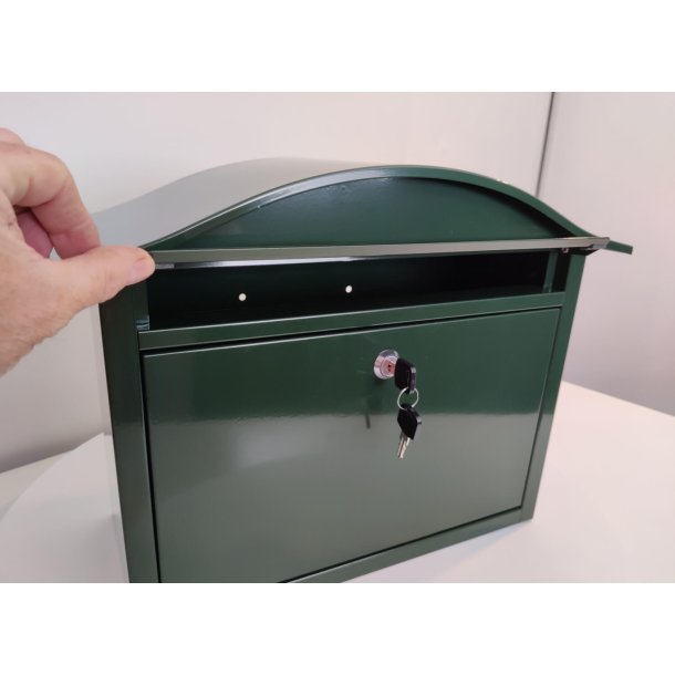 GLORI postkasse model Klassisk 948 RacingGreen lakering