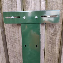 RacingGreen Postkasse-st med Klassisk 948 postkasse - Stander - Hvidt Stickersark