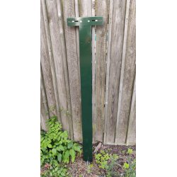 RacingGreen Postkasse-st med Klassisk 948 postkasse - Stander - Hvidt Stickersark