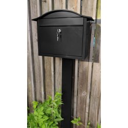 Sort Postkasse Pladestander - Universal til GLORI modeller