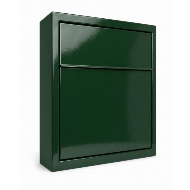 BASE Exclusive postkasse - RacingGreen - Dansk 6 Stift l�s