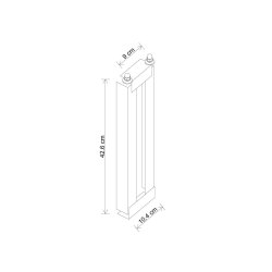 Jordanker til Elegance / Cube postkasse stander