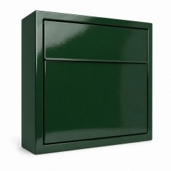 ELEGANCE EXCLUSIVE postkasse - Dansk 6 stift l�s - Klassisk RacingGreen lakering