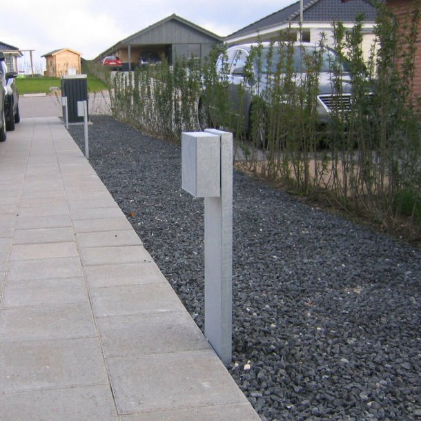 Standerlampe FIX - Galvaniseret