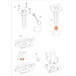Jordspyd - Jordanker til Bravios Postkasser