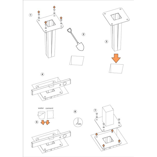 Jordspyd - Jordanker til Bravios Postkasser
