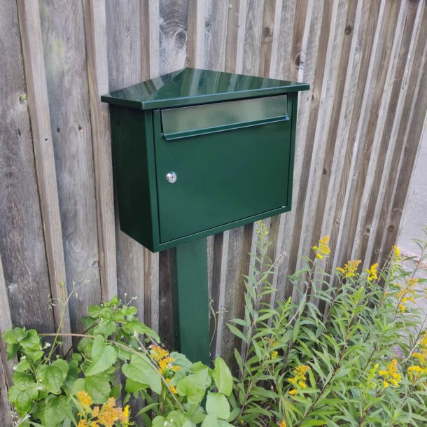 Klassisk Postkasse flot RacingGreen lakering til boligen - GA05 GLORI