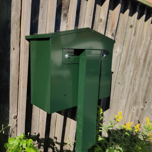 Klassisk Postkasse flot RacingGreen lakering til boligen - GA05 GLORI
