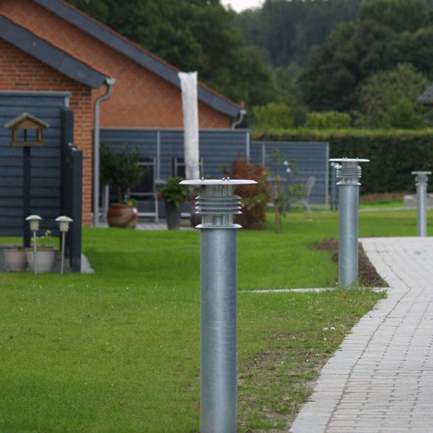 Pullertlampe - GALVANISERET- HENRIK