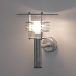 Klassisk Galvaniseret vglampe - HENRIK