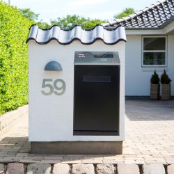 Homebox i Sort - Smart Pakkepostkasse - Til montering p vg