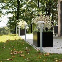 Standerlampe Jonas - Galvaniseret