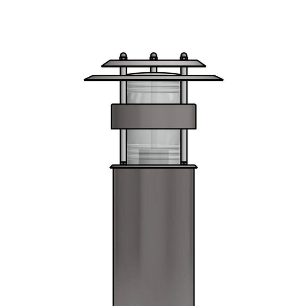 Pullertlampe - Varmgalvaniseret - Jonas