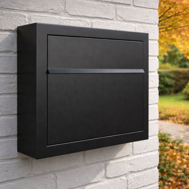 ELEGANCE EXCLUSIVE postkasse - med Dansk 6-stifts l�s - klassisk design