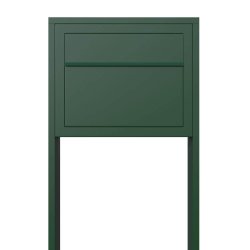 Racing Green ELEGANCE EXCLUSIVE postkasse med stander - med dansk 6-stifts l�s  - klassisk design
