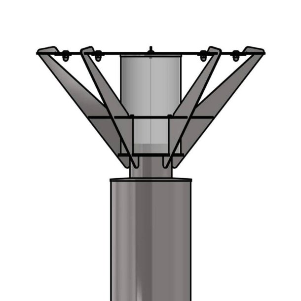 Pullertlampe - Galvaniseret - MACON G2