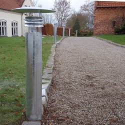 Pullertlampe - Varmgalvaniseret - Mike