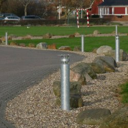 Pullertlampe - GALVANISERET- MORTEN