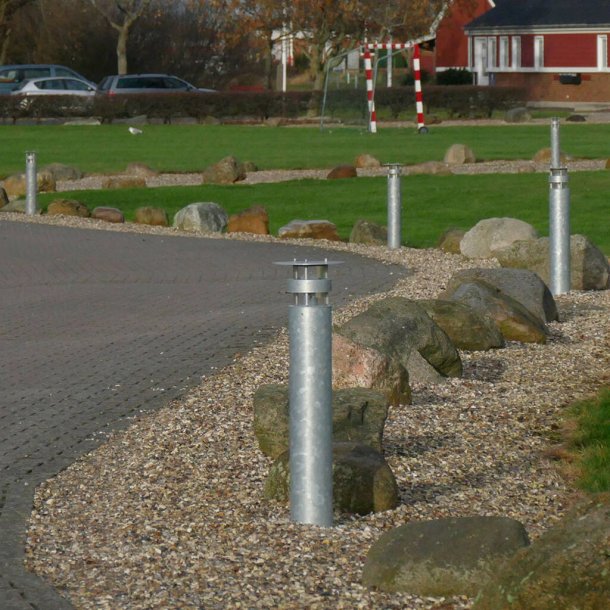 Pullertlampe - GALVANISERET- MORTEN