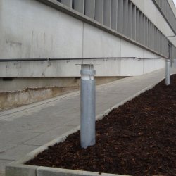 Pullertlampe - GALVANISERET- MORTEN