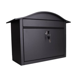 GLORI postkasse model Klassisk 948 sort lakering