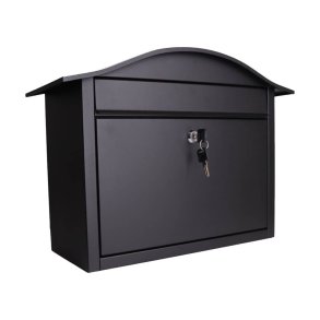 GLORI postkasse model Klassisk 948 sort lakering
