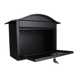 GLORI postkasse model Klassisk 948 sort lakering