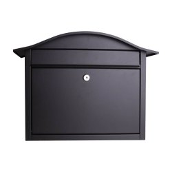 GLORI postkasse model Klassisk 948 sort lakering