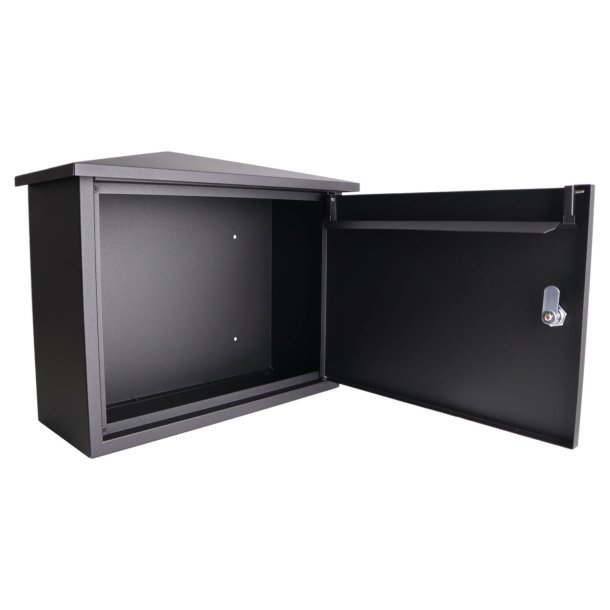 Klassisk Postkasse Sort lakering til boligen - GA05