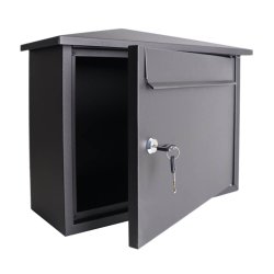 Klassisk Postkasse Sort lakering til boligen - GA05