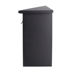 Klassisk Postkasse Sort lakering til boligen - GA05