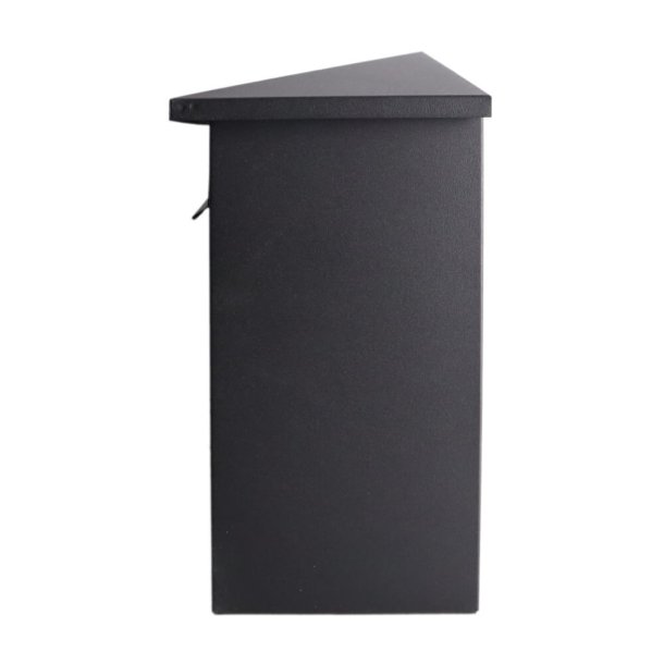 Klassisk Postkasse Sort lakering til boligen - GA05